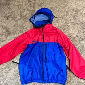 80s Vintage Windbreaker, loose fit with zipper hood. Mint Condition.